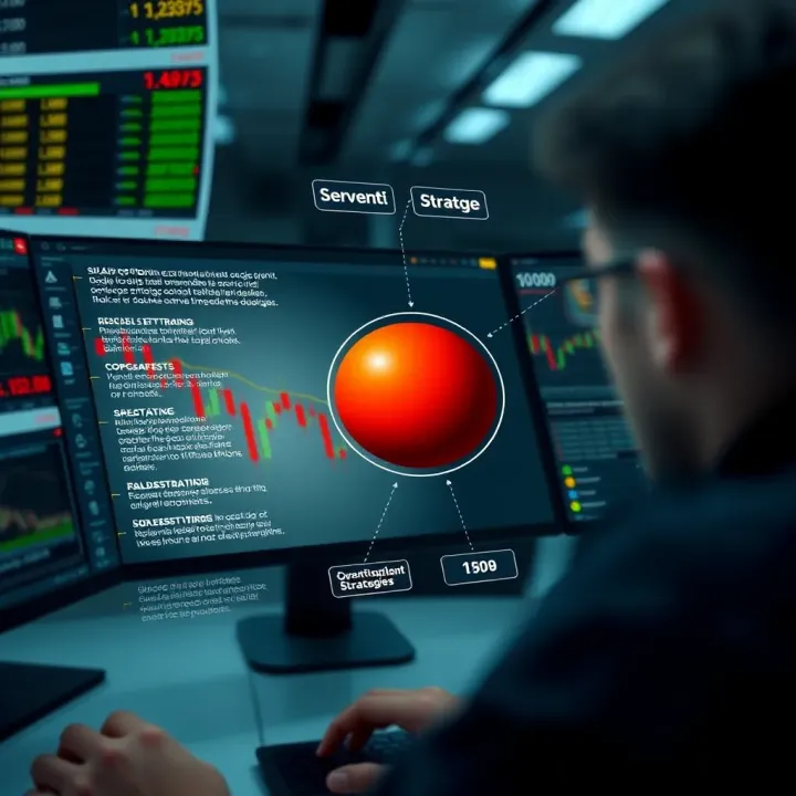 Diagram illustrating binary options trading strategies and risk management tools
