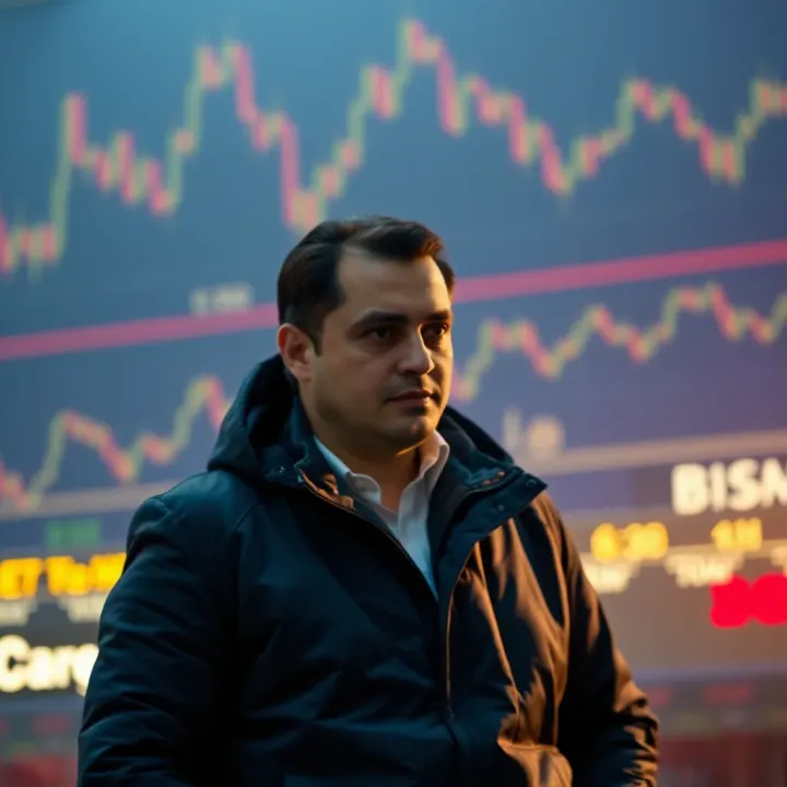 Conceptual illustration of strategies and platforms for binary options trading without deposit