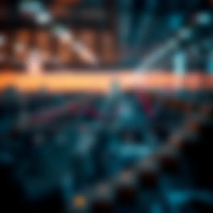 Understanding Binary Options Trading in Colombia Diagram illustrating how binary options trading works with upward and downward market trends