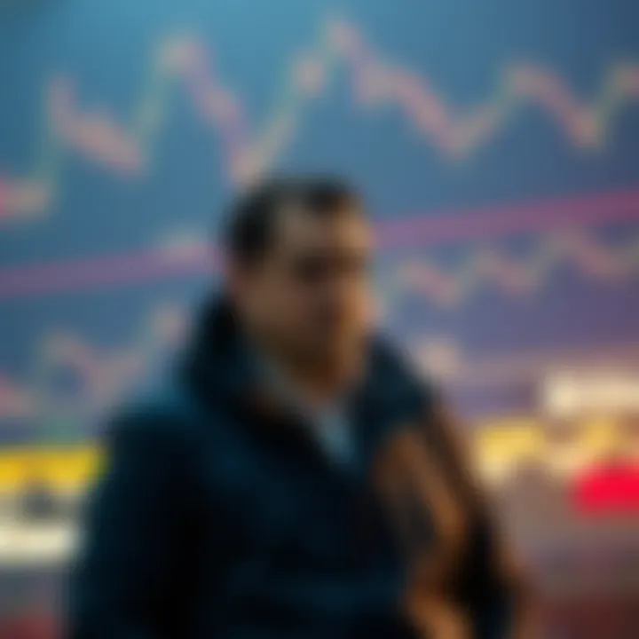 Conceptual illustration of strategies and platforms for binary options trading without deposit