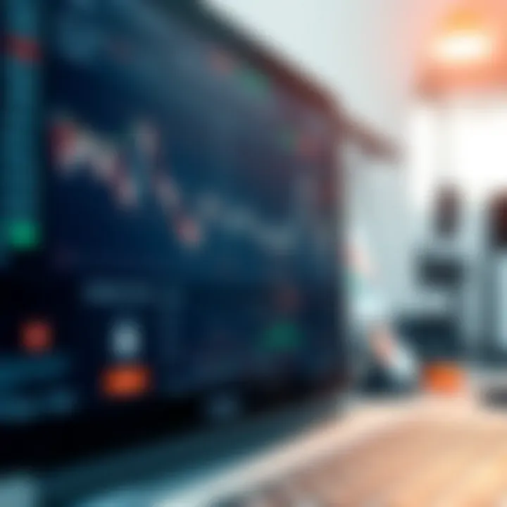 Overview of Key Features in a Trading Platform Interface showing various trading platform features including charts, tools, and security verification icons