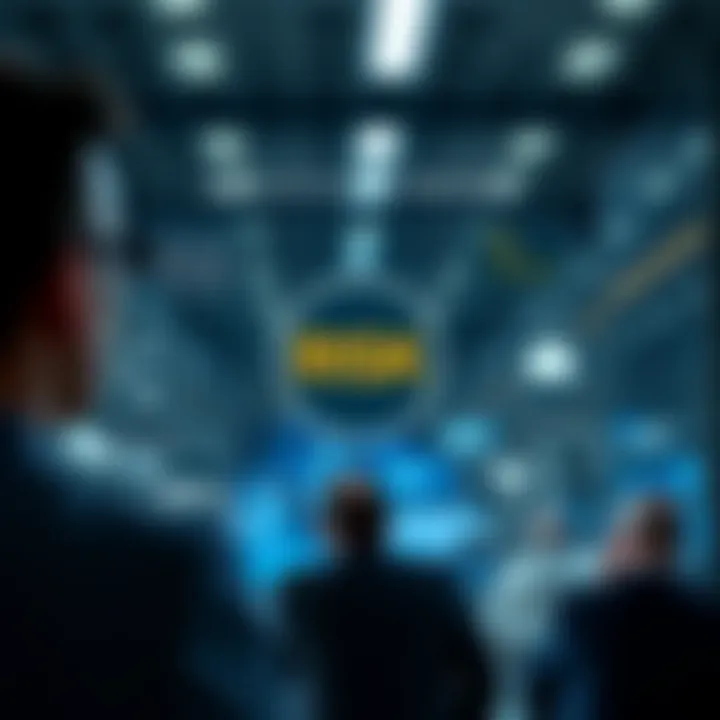 Visual representation of strategic risk mitigation techniques and collaborative decision-making