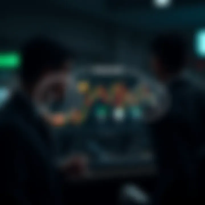 Connection Between Investor and Trader in Copy Trading Diagram illustrating the connection between novice investor and professional trader in copy trading