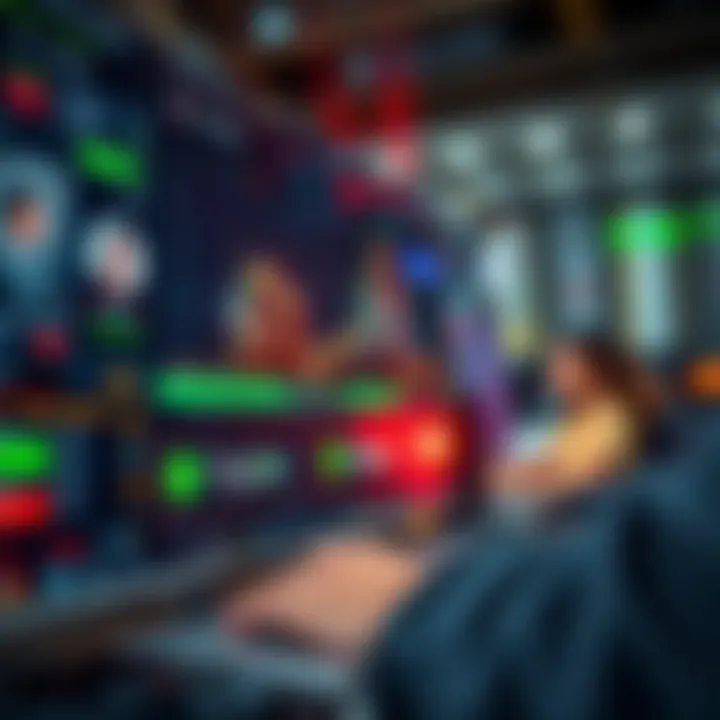 Features of a Copy Trading Platform User interface of a trading platform displaying expert trader profiles and real-time replicated transactions