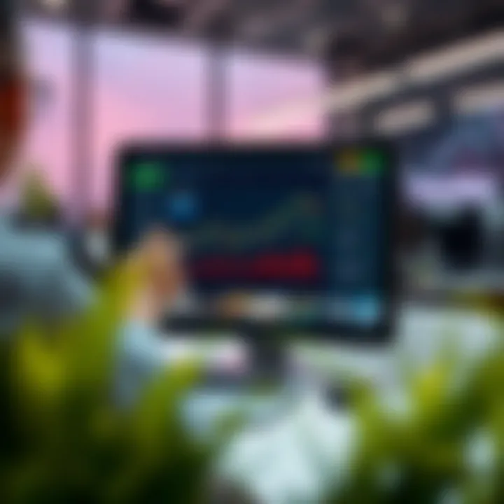 Interactive Trading Course Platform Overview Online learning platform interface displaying trading course modules