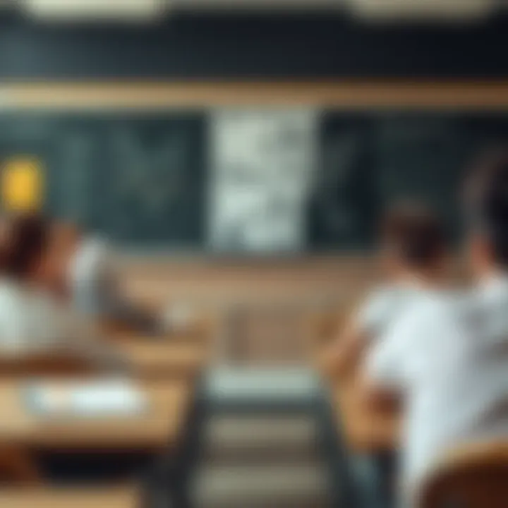 Diagram illustrating risk identification and evaluation in a school setting