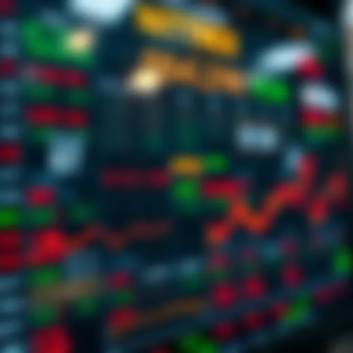 Economic calendar showing upcoming forex market events and indicators