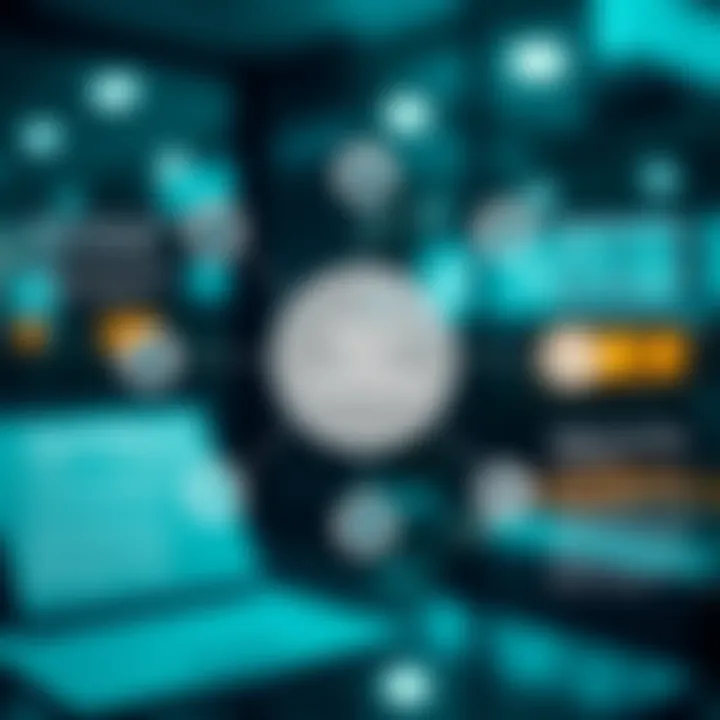 Diagram illustrating the key functions and structure of a risk management committee within an organization