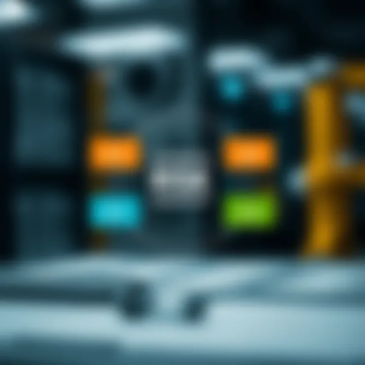 Diagram illustrating the key components of enterprise risk management