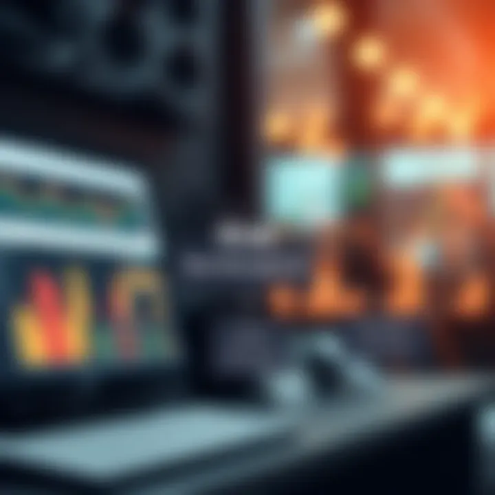 Diagram showing key components of risk management including identification, assessment, and mitigation