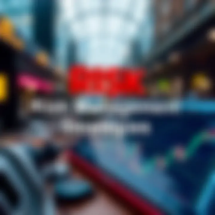 Visual representation of risk management techniques in financial trading