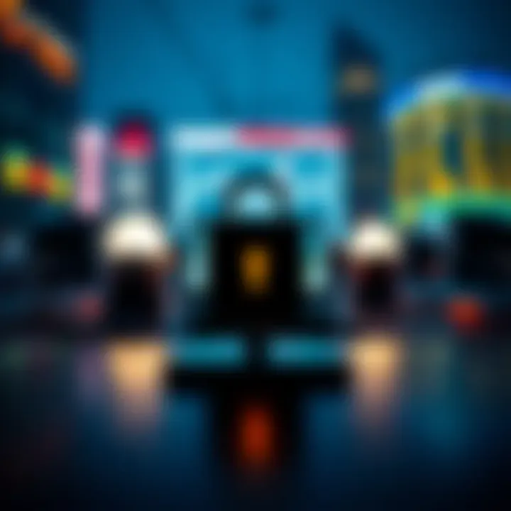 Visual representation of safe trading practices and security measures in binary options