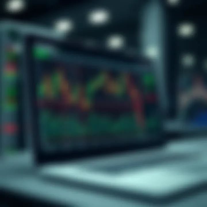 Secure Copy Trading on Financial Platforms Visual representation of financial charts and secure platform interface for investment replication