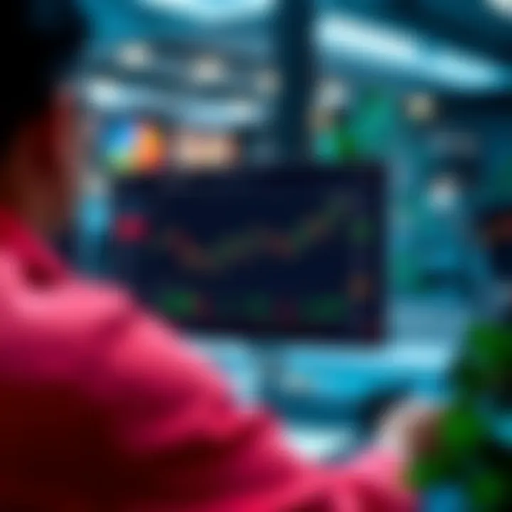 Illustration of a secure trading platform interface highlighting user-friendly tools and risk management options