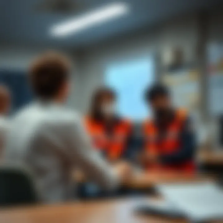 Staff Training on Safety Protocols and Emergency Preparedness Visual representation of training session for staff on safety protocols and emergency preparedness