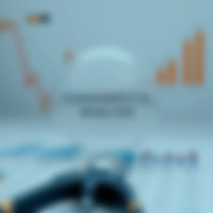 Diagram contrasting key tools of fundamental analysis such as financial statements and economic indicators