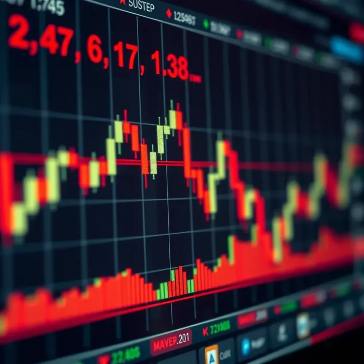 Common Japanese candlestick patterns highlighted on a trading chart
