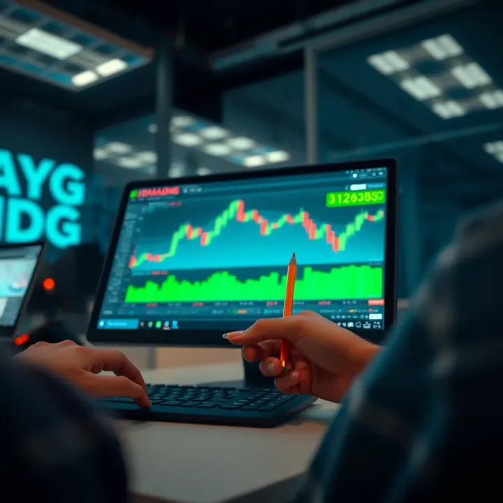Illustration of secure online trading platform interface for Forex investors
