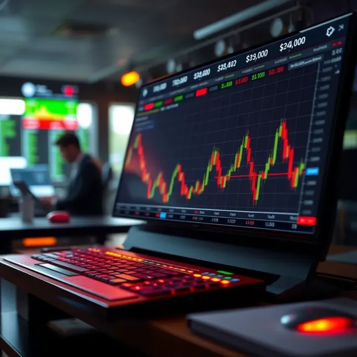 Illustration of key strategies and risk factors in financial markets