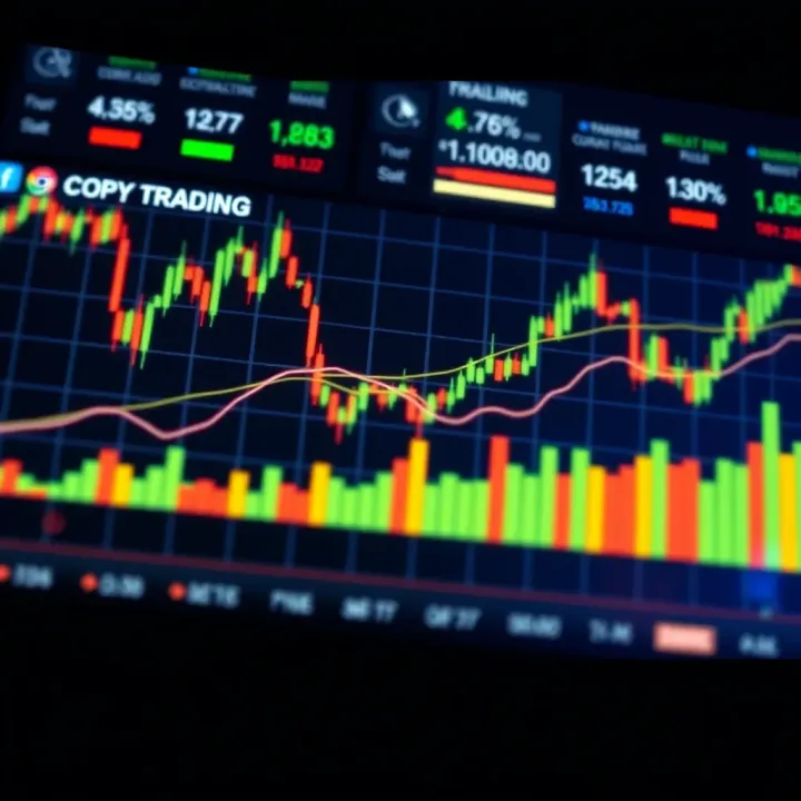 Risk Management and Effective Strategies in Copy Trading Chart showing risk management and successful investment strategies
