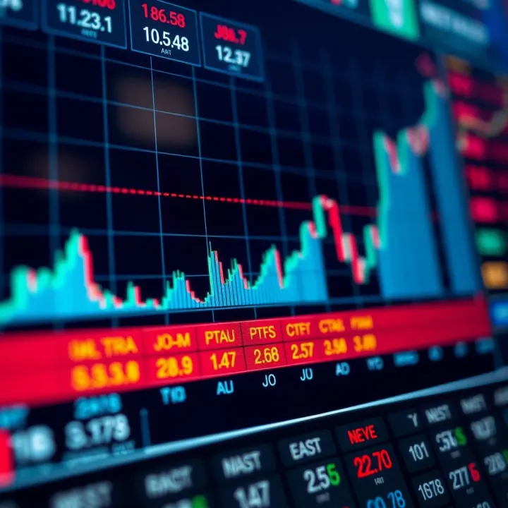 Chart highlighting key economic indicators used in forex trading analysis
