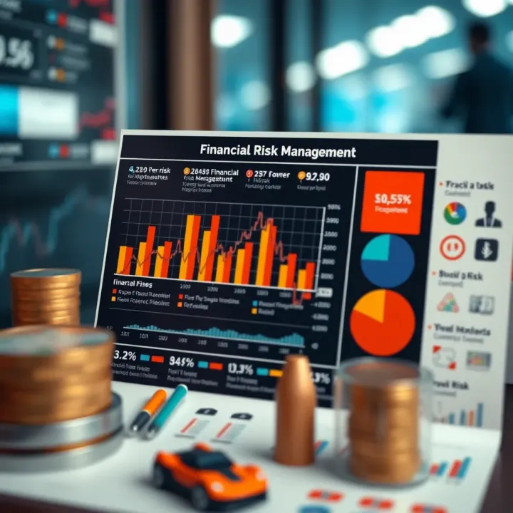 Chart displaying various financial risk management tools and strategies used to identify and control potential losses