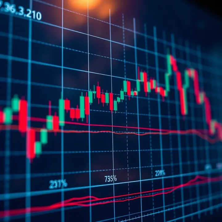 Identifying Support and Resistance in Market Trends Annotated stock price chart highlighting key support and resistance levels with moving averages