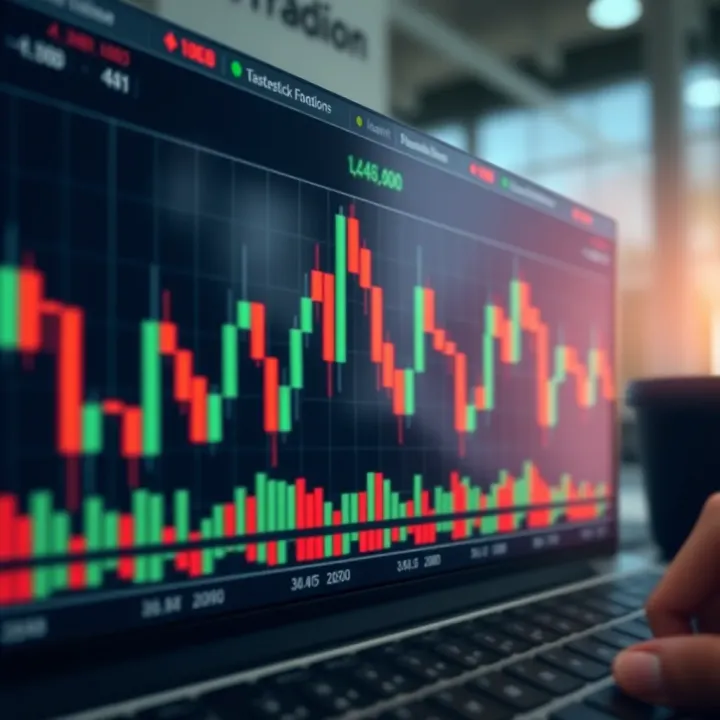 Visual representation of common candlestick formations used in trading decisions