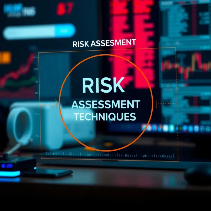 Risk Assessment Techniques and Tools Graphic illustrating risk assessment methods and tools used in business environments