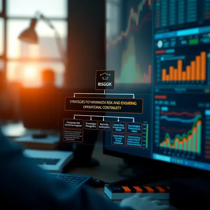 Strategies for Minimizing Risk and Ensuring Operational Continuity Flowchart showing strategies for minimizing risk and ensuring operational continuity