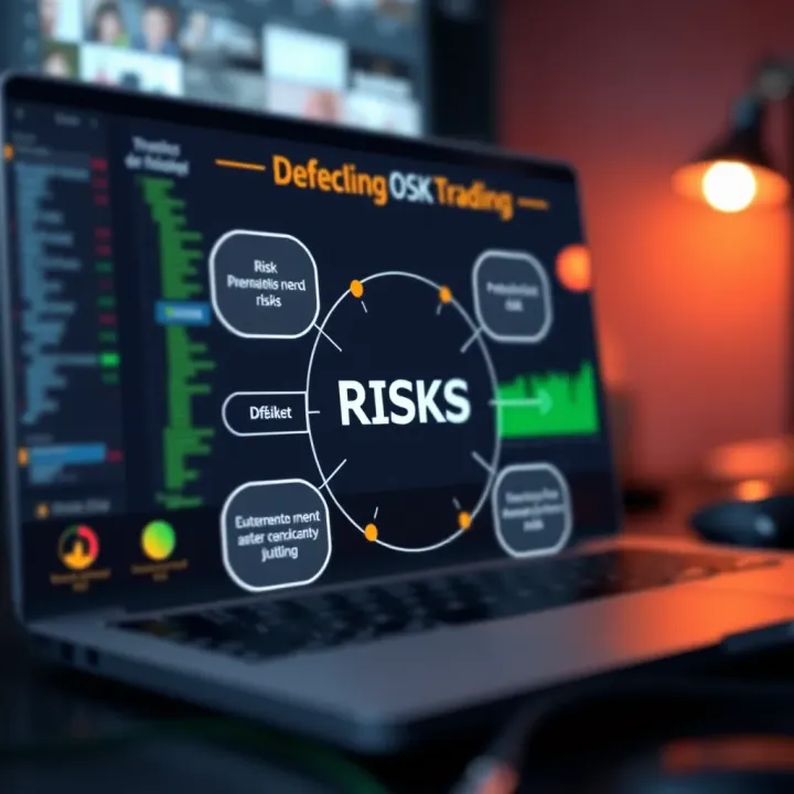 Diagram showing different types of risks and strategies to manage them effectively
