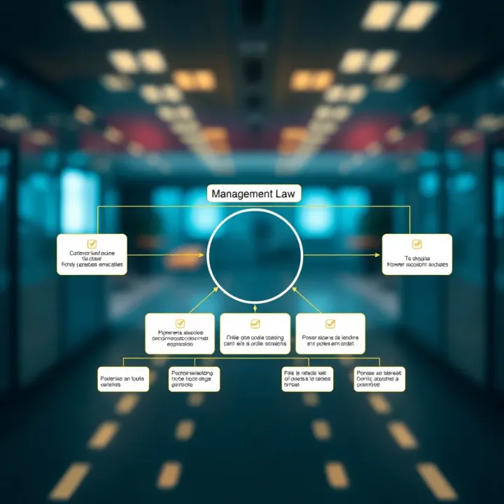 Diagram illustrating the framework and key components of risk management law
